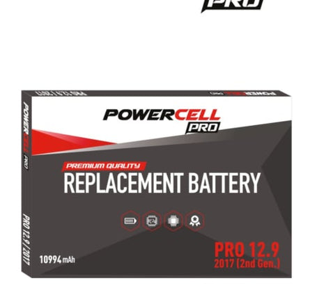 POWERCELL PRO Replacement Battery for iPad Pro 12.9 (2nd Gen / 2017)