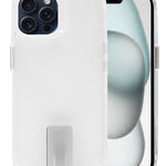 Crystal Clear Transparent Case with Metal Kickstand - CLEAR for iPhone 14 Pro Max (Only Ground Shipping)