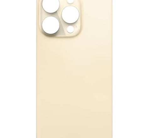 Back Glass with Bigger Camera Hole for iPhone 14 Pro (NO LOGO) (GOLD)