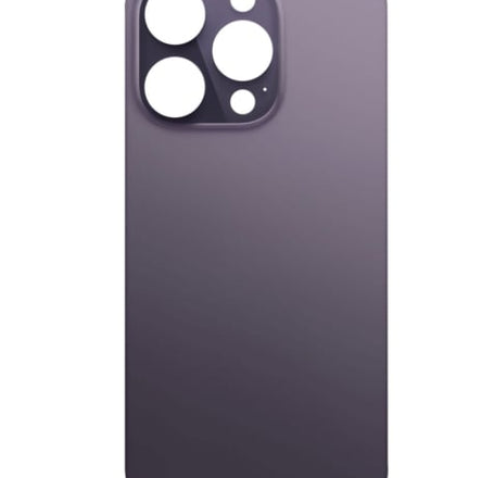 Back Glass with Bigger Camera Hole for iPhone 14 Pro (NO LOGO) (DEEP PURPLE)