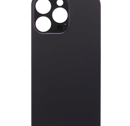 Back Glass with Bigger Camera Hole for iPhone 14 Pro Max (NO LOGO) (SPACE BLACK)