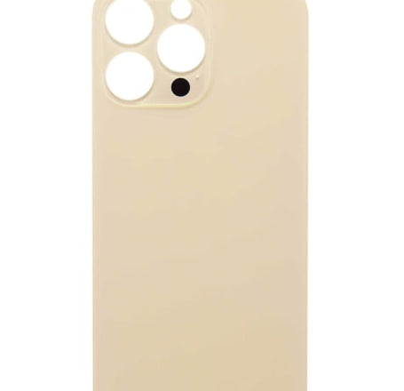 Back Glass with Bigger Camera Hole for iPhone 14 Pro Max (NO LOGO) (GOLD)