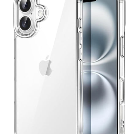 Soft Clear Case for iPhone 16 (Only Ground Shipping)