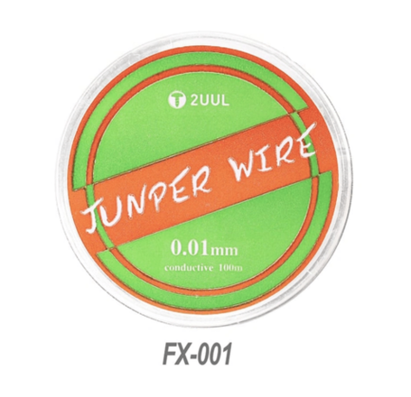 2UUL FX-001 Precision Maintenance Jump Wire 100M 0.01mm