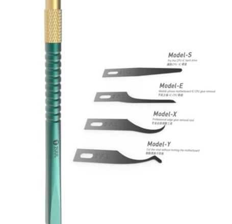 2UUL DA11 Hand Finish SEXY Blades Set for PCB Underfill Clean