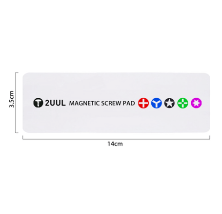 2UUL ST93 Magnetic Screw Pad 140mm*35mm