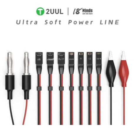 2UUL PW01 Ultra Soft Power Line for iPhone 6 to 14 Pro Max