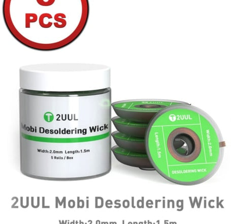 2UUL DW01 Mobi Solder Wick 2015 (5 Pcs)