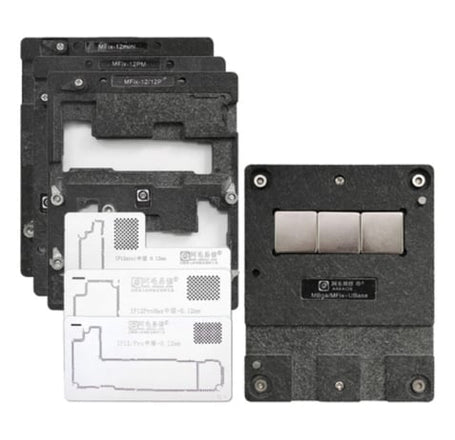 AMAOE BGA iPhone 12 / 12 Mini / 12 Pro / 12 Pro Max Logic Board Middle Frame BGA Stencil