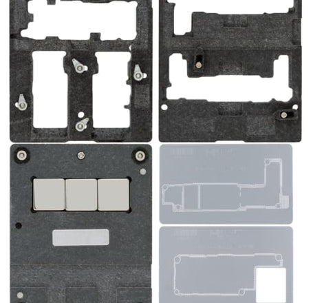 AMAOE BGA iPhone 15 / 15 Plus / 15 Pro / 15 Pro Max Logic Board Middle Frame BGA Stencil