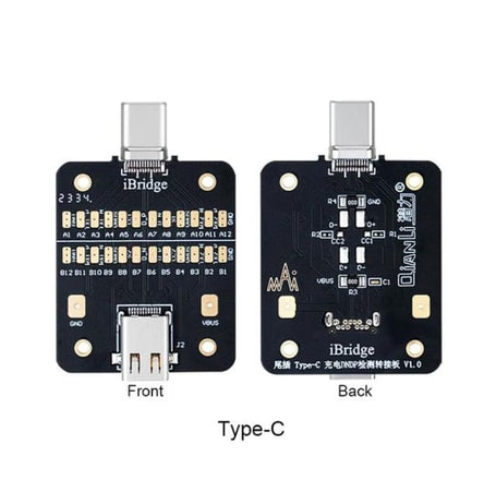 QianLi iBridge Tail Plug Type-C Lightning Port Charging DNDP Detection Epitaxial Board