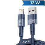 Toocki USB A-L Fast Charging Data Cable (BLUE) (12W) (3ft)