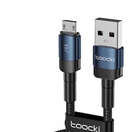 Toocki USB A-M Fast Charging Data Cable (BLUE) (6ft)