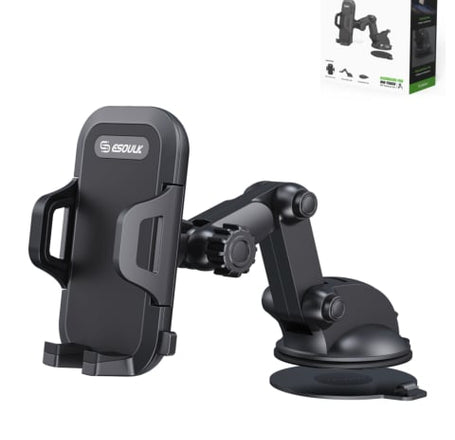 Esoulk EH41 Universal Dashboard Car Mount (BLACK)