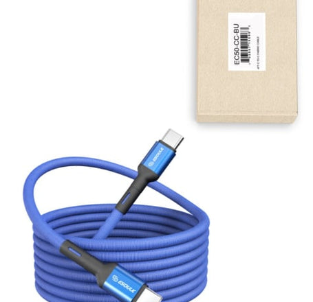 Esoulk USB C-C Braided Charging Cable (BLUE) (4ft)