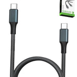 Esoulk USB C to C Charging & Data Sync Cable (BLACK) (100W) (6FT)