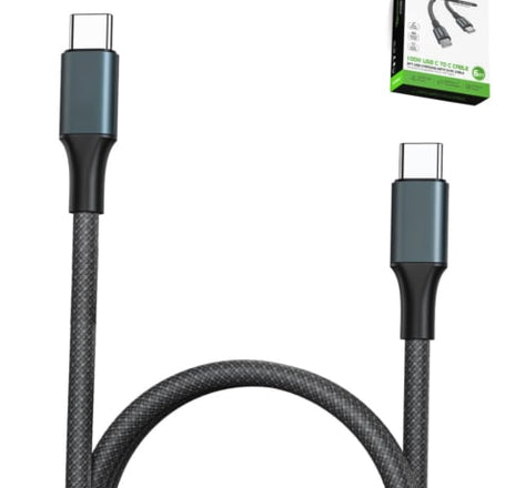 Esoulk USB C to C Charging & Data Sync Cable (BLACK) (100W) (6FT)