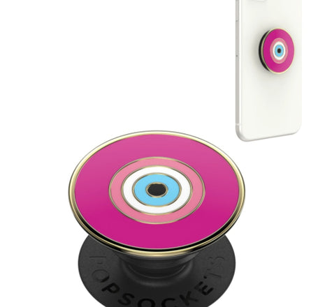 PopSockets - PopGrip Premium - Enamel Evil Eye Lover