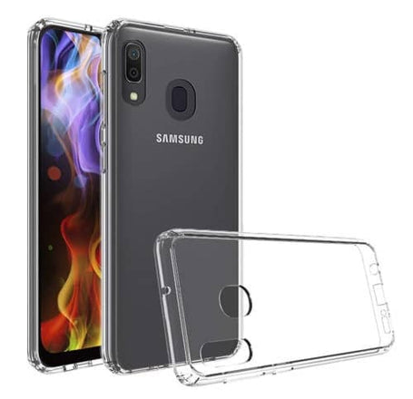 Galaxy A20/A30 Hybrid Case with Air Cushion Technology - CLEAR (Only Ground Shipping)