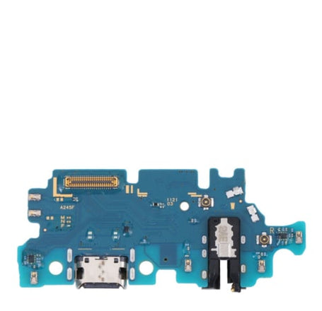 Charging Port Board with Headphone Jack for Galaxy A24 (A245) (Premium)