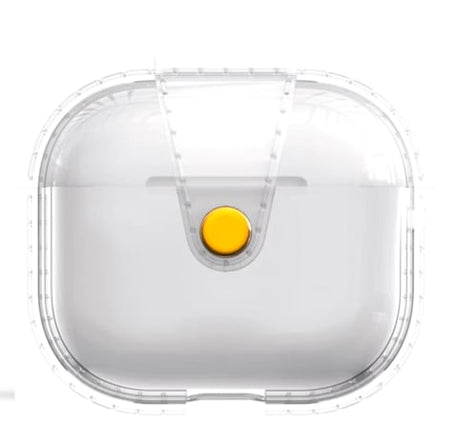 Soft Silicone Transparent Case - CLEAR for Airpods 4th Gen (Only Ground Shipping)