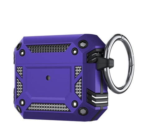 TPU Rugged Shockproof Armor Case - PURPLE for Airpods 4th Gen (Only Ground Shipping)