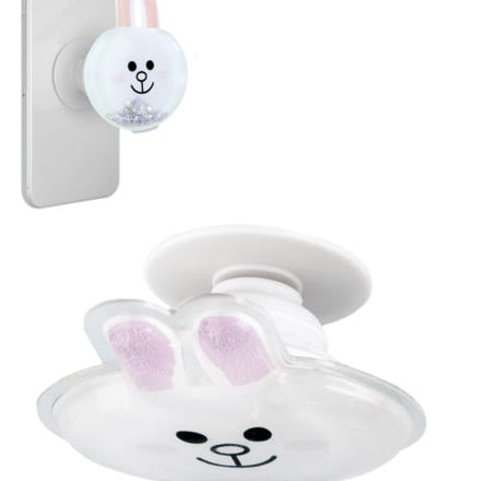 Glitter Phone Holder Socket Mount (BUNNY) (Only Ground Shipping)