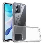 Motorola E5Plus / X5 Hybrid Case with Air Cushion Technology -CLEAR (Only Ground Shipping)