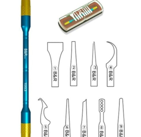 B&R CPU Repair Blade Set X1019 (10 in 1)