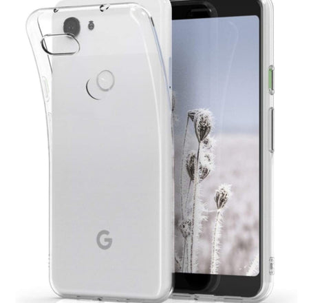 Google Pixel 3A Hybrid Case with Air Cushion Technology - CLEAR (Only Ground Shipping)