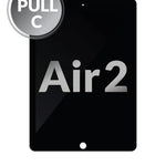 iPad Air 2 LCD Assembly (BLACK) (with Sleep / Wake Sensor Flex) (Pull C Grade)