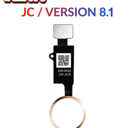 iPhone 8P/8/SE(2020/2022)/7P/7 Home Button Solution Flex Cable (Version 8.1/JC) (GOLD)