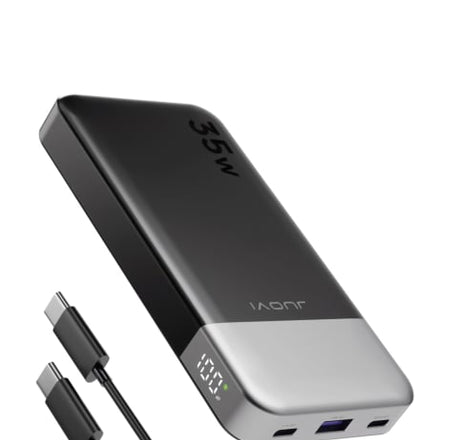 Juovi Fast Charging Powerbank for Multi Device Charging (BLACK) (35W / 10.000mAh)