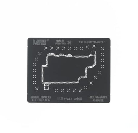 MaAnt BGA Reballing Stencils For Galaxy Z Fold 3 (Model 1)