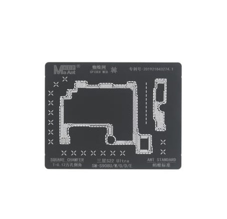 MaAnt BGA Reballing Stencils For Galaxy S22 Ultra