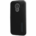 Motorola G7 Dual Layer Protective Case Cover - BLACK (Only Ground Shipping)