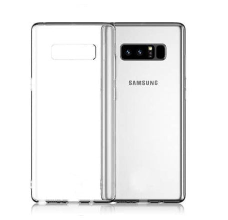 Galaxy Note 8 Hybrid Case with Air Cushion Technology -Clear (Only Ground Shipping)