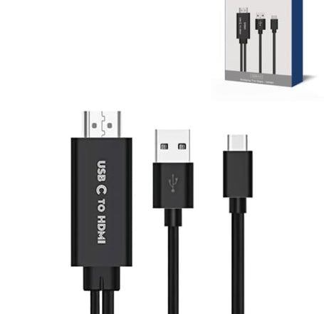 Onten USB-C to HDMI w/ USB Charge Cable 2K@30hz (1.8m)