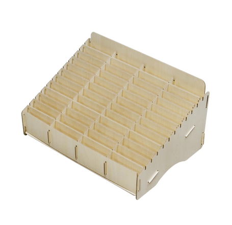 Wooden Mobile Phone Storage Box (48 Slots) (Only Ground Shipping)