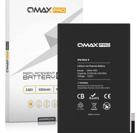 QMAX Replacement Battery for iPad Mini 4