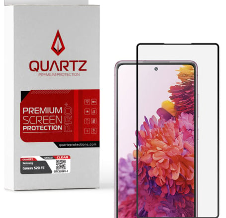 QUARTZ Clear Tempered Glass for Galaxy S20 FE (Single Pack)