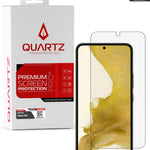 QUARTZ Clear Tempered Glass for Galaxy S22 (Pack of 10)