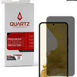 QUARTZ Privacy Tempered Glass for Galaxy S22 (Single Pack)