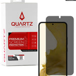 QUARTZ Privacy Tempered Glass for Galaxy S22 (Pack of 10)