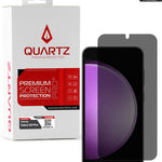 QUARTZ Privacy Tempered Glass for Galaxy S23 Plus (Pack of 10)