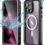 SHELLBOX Waterproof Case Surfing Underwater Diving for iPhone 15 Pro Max (Only Ground Shipping)