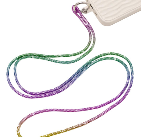 Crystal Neck Lanyard Keychain - COLORFUL (Only Ground Shipping)