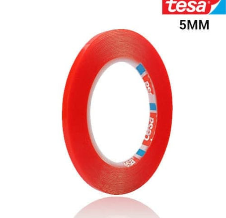 Tesa 4965 Double Side Tape (5mm / 33m) (Red)