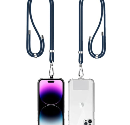 Mobile Phone Straps w/Card Holder - BLUE (Only Ground Shipping)