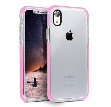 Slim Fit TPU Hybrid Protection Case - PINK for iPhone XR (Only Ground Shipping)